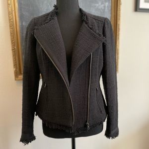 Women's JCrew black lady jacket. Size 4.